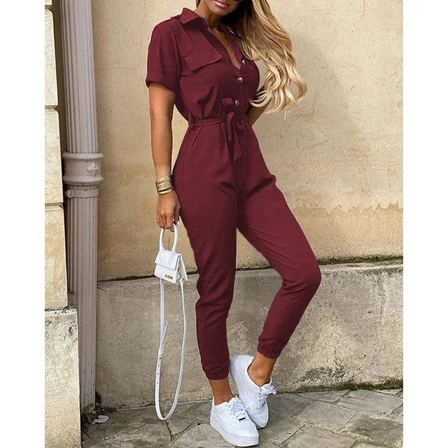Mila | Verleidelijke jumpsuit getailleerd