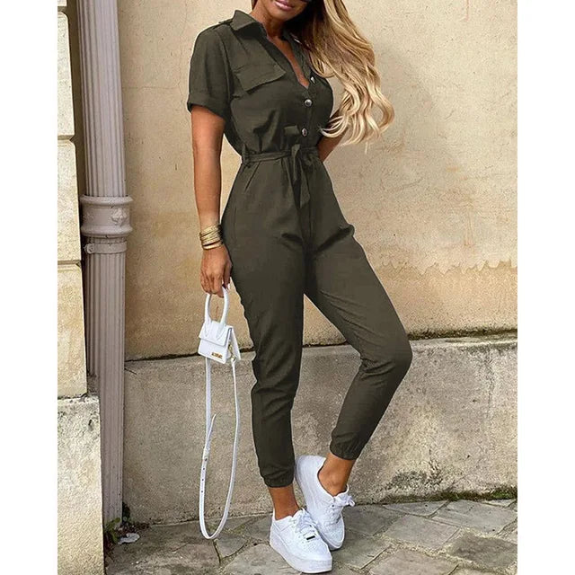 Mila | Verleidelijke jumpsuit getailleerd