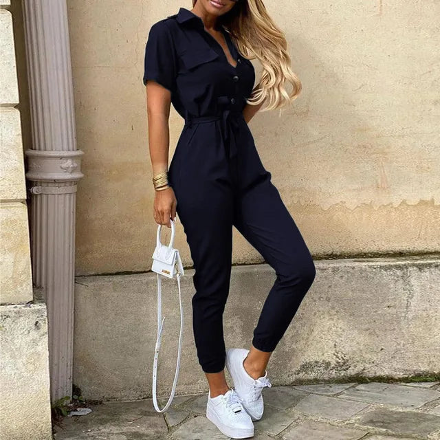Mila | Verleidelijke jumpsuit getailleerd