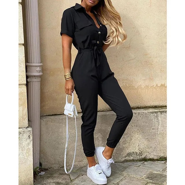 Mila | Verleidelijke jumpsuit getailleerd