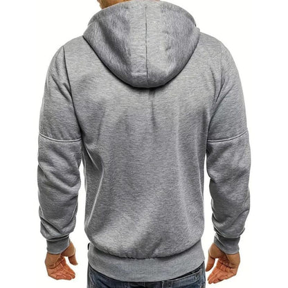 Pablo - Zip-up hoodie met verstelbare capuchon en ritszakken