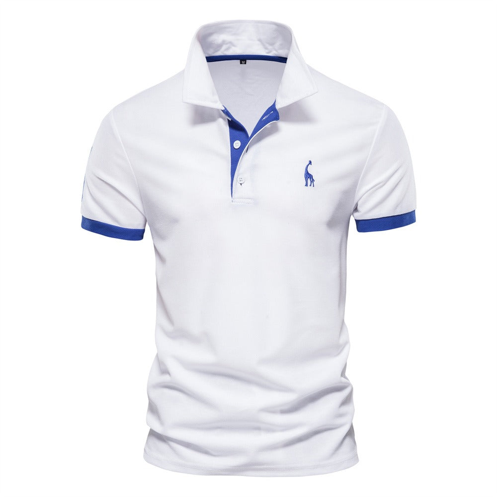 Gyrave - Stijlvolle polo sportief smart casual tweekleurig