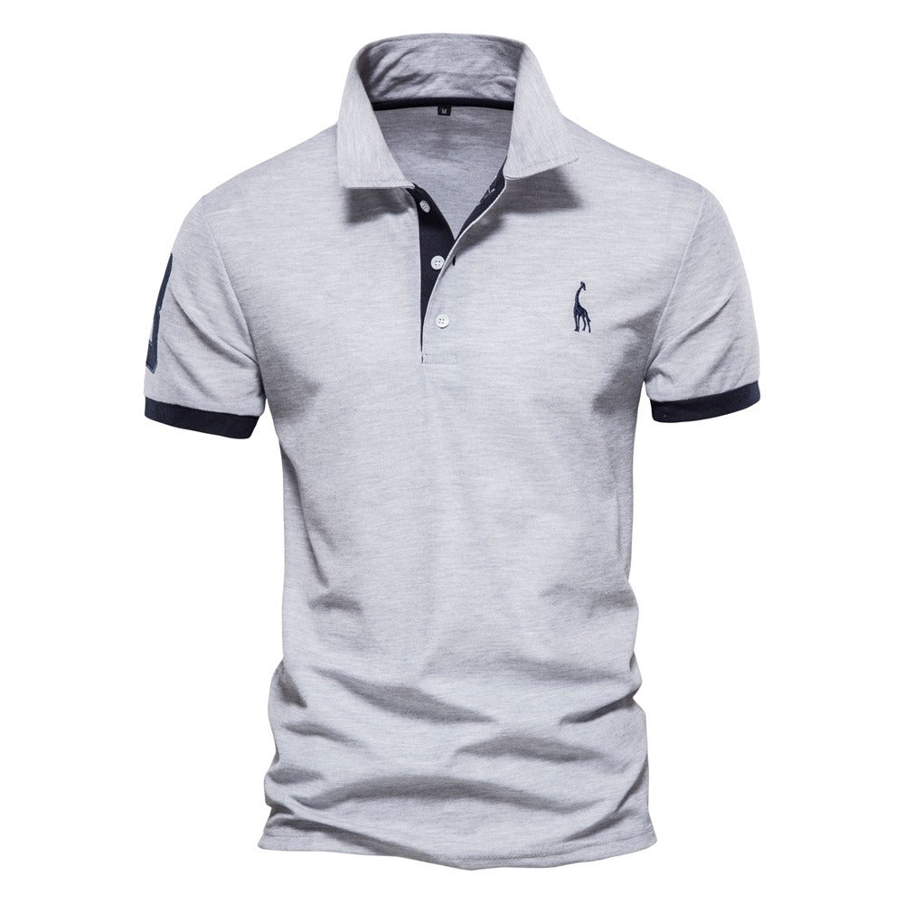 Gyrave - Stijlvolle polo sportief smart casual tweekleurig