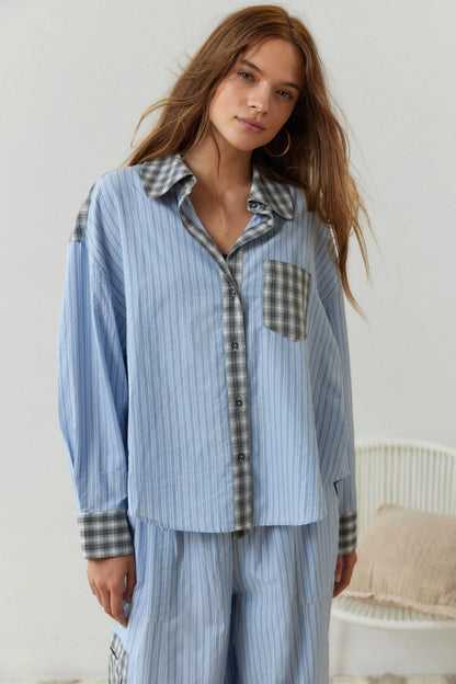 CosyCotton - Tweedelige pyjama set katoen zacht en stretchy