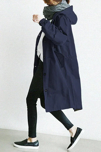 Trenchcoat waterdicht oversized halflang - Maris