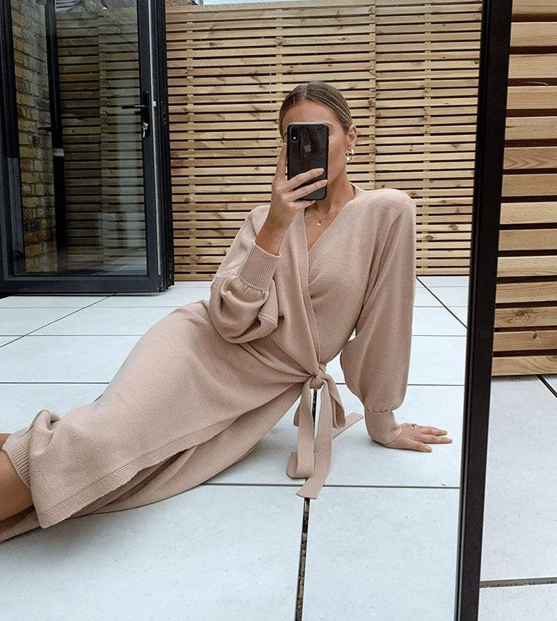 Comfy Casual V-Hals Wikkeljurk kimono zacht en stretchy