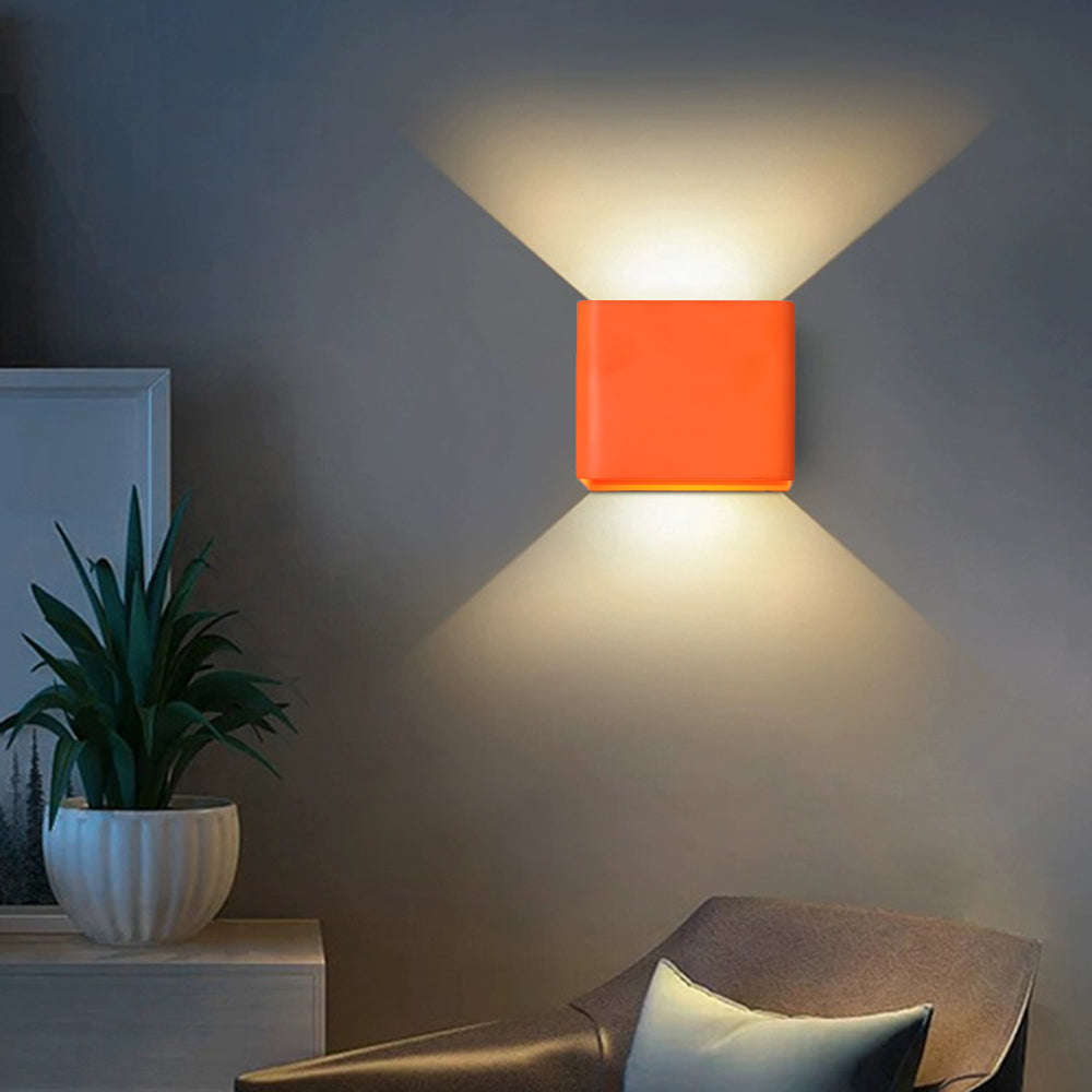 LuminaLux Moderne Vierkante LED Wandlamp