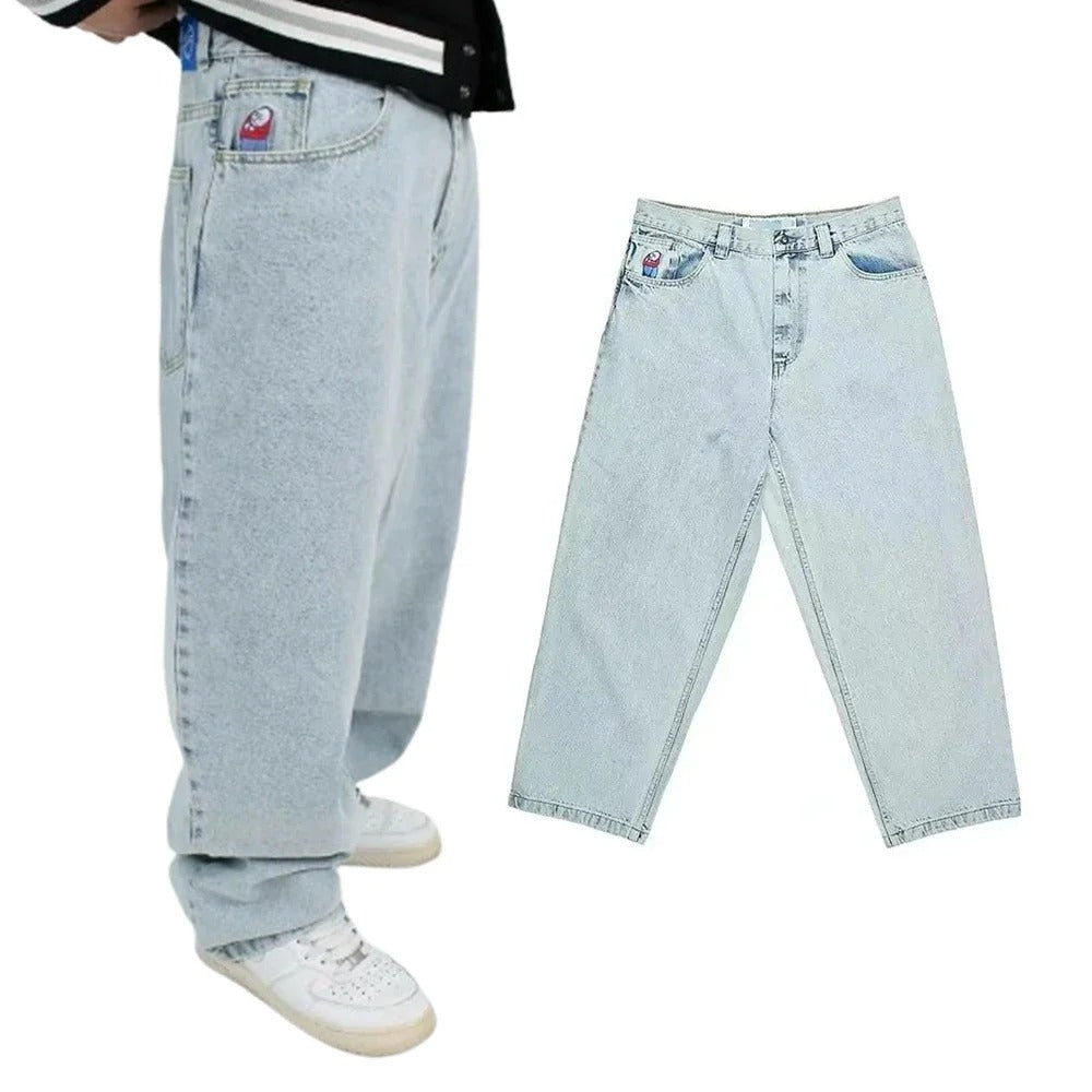 Big Boy-jeans | Wijde stretch denim urban style