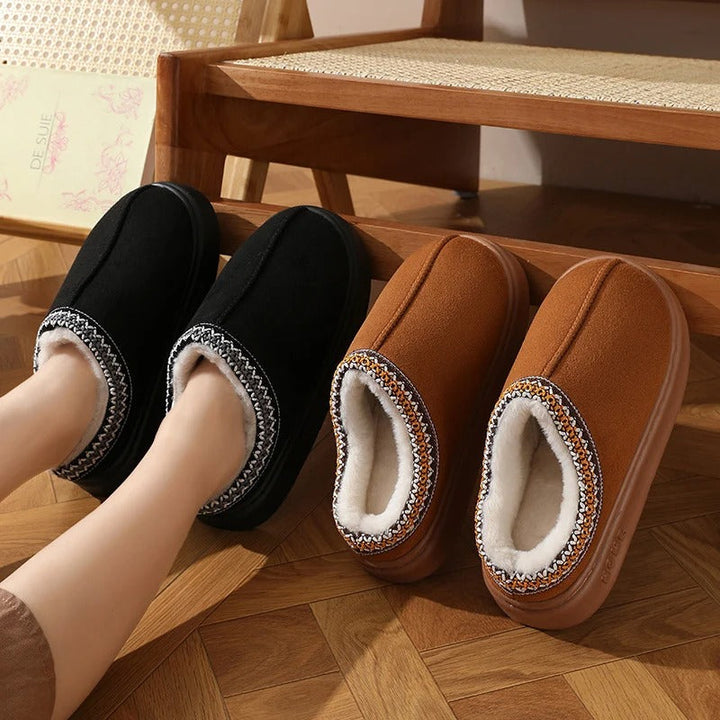 Kyree | Zachte binnenslippers met fleecevoering