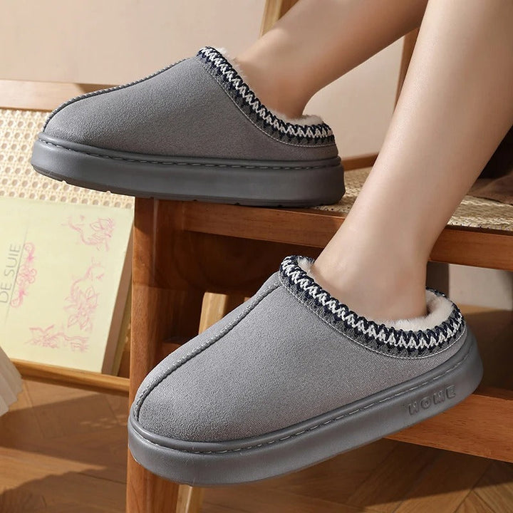 Kyree | Zachte binnenslippers met fleecevoering