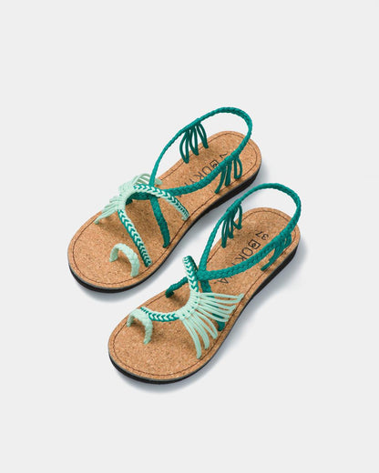 Indy - Kleurrijke strandsandalen voor stijlvol comfort