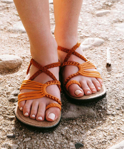 Indy - Kleurrijke strandsandalen voor stijlvol comfort