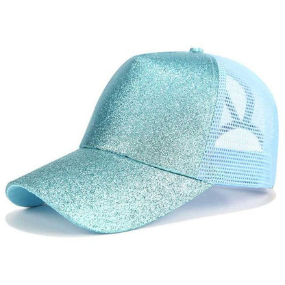 Handige baseball cap voor paardenstaart - dames pet