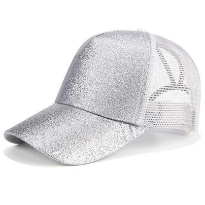 Handige baseball cap voor paardenstaart - dames pet