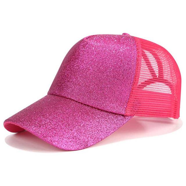 Handige baseball cap voor paardenstaart - dames pet