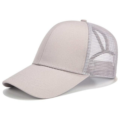 Handige baseball cap voor paardenstaart - dames pet