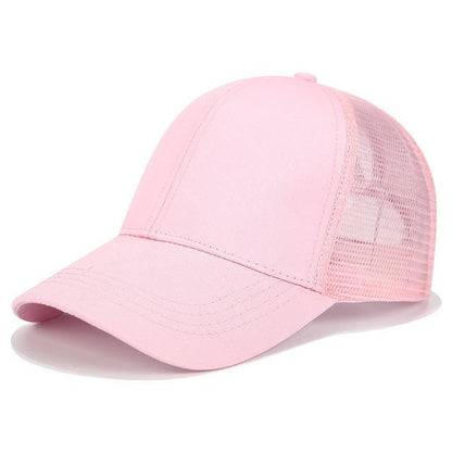 Handige baseball cap voor paardenstaart - dames pet