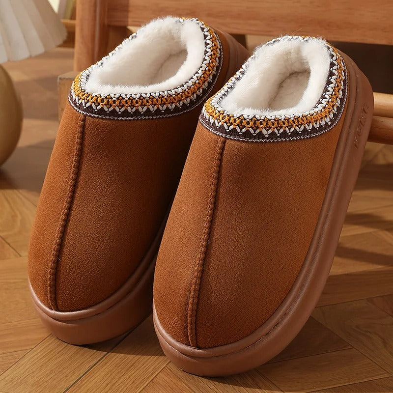 Kyree | Zachte binnenslippers met fleecevoering