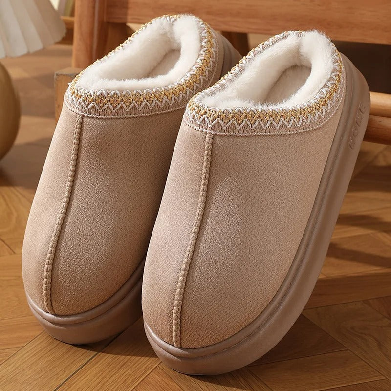 Kyree | Zachte binnenslippers met fleecevoering