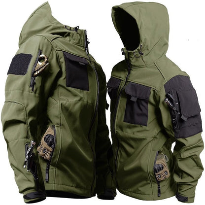 Waterdichte werkjas onverwoestbare softshell unisex tactisch jack