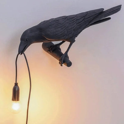 Creatieve kraai | LED wandlamp