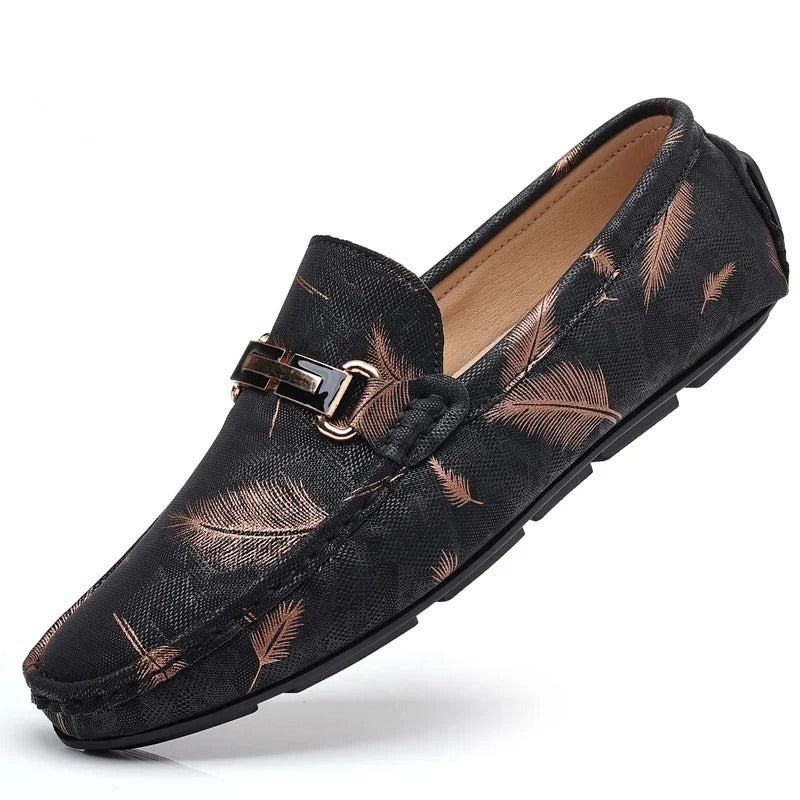 Quiann - Heren casual lichtgewicht loafers met veerontwerp