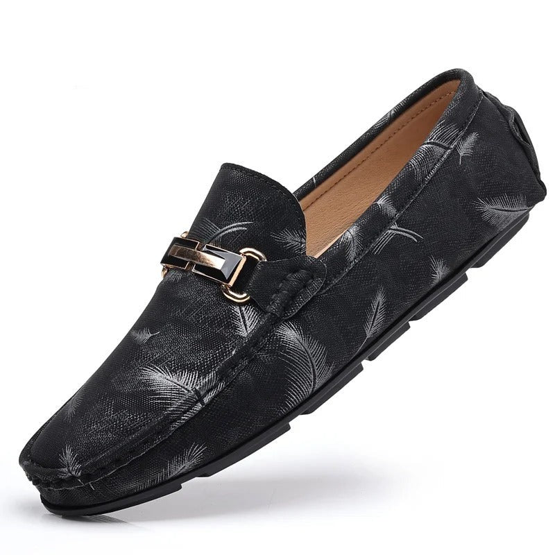 Quiann - Heren casual lichtgewicht loafers met veerontwerp